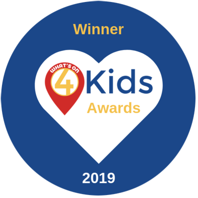 What's On 4 Kids Awards 2019. Winner